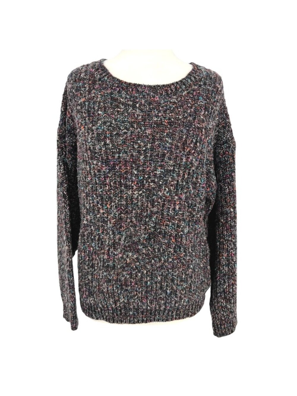 Tony Lambert Vintage Multicolor Knit Sweater Size Medium Grandpacore Cabincore